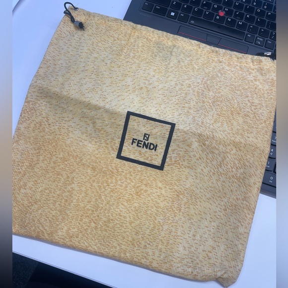 AUTHENTIC Fendi Black Zucca mini bag - Picture 4 of 5